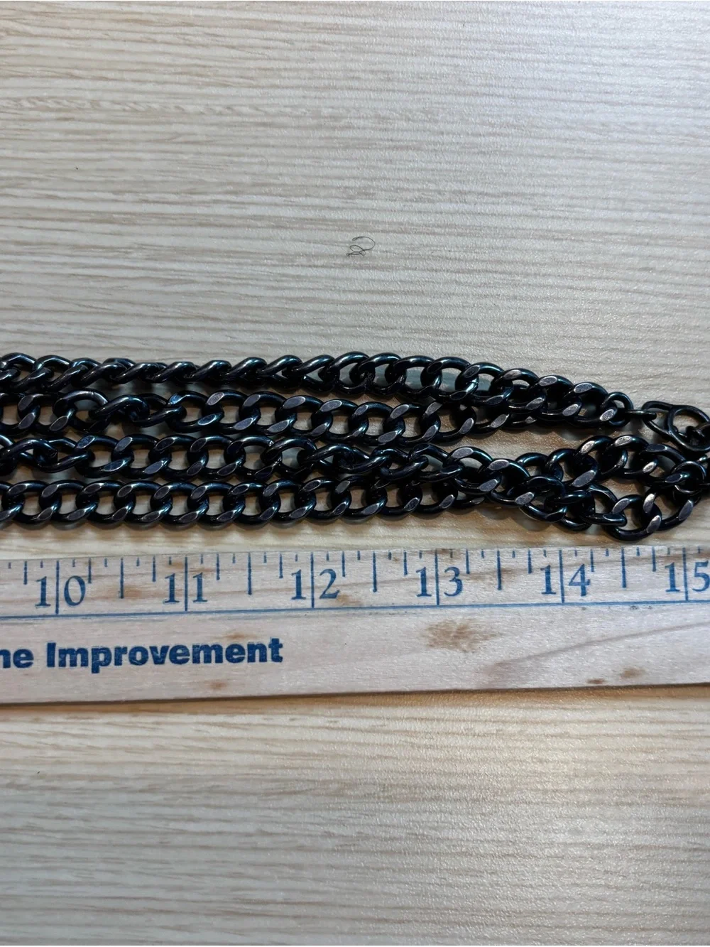 J. Crew Two Tone Knotted Double Strand Chain Necklace Gunmetal Gold Curb Link